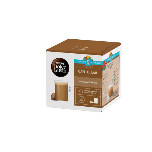 Nescafe Dolce Gusto Cafe Au Lait Coffee 16 Capsules