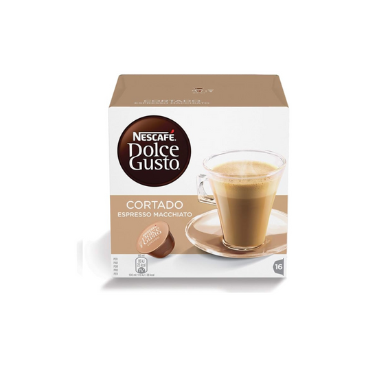 Nescafe Dolce Gusto Espresso Cortado Coffee 16 Capsules