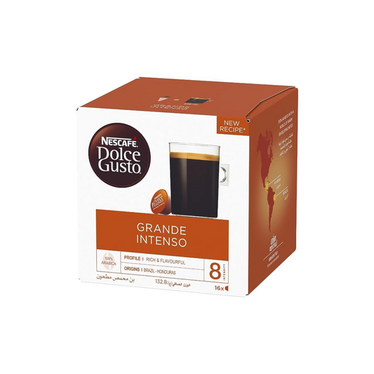 Nescafe Dolce Gusto Grande Intenso Coffee Capsules, Box of 16 Servings